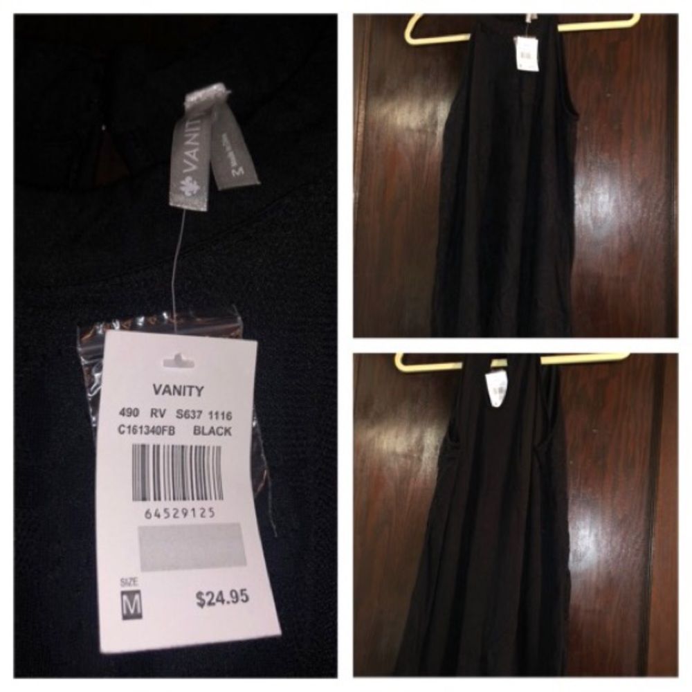 NWT Vanity lace MEDIUM TANK
